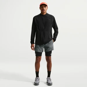 Męskie spodenki do biegania z wszytą bielizną 13 cm Nike Dri-FIT Stride - Szary