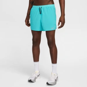 Męskie spodenki do biegania z wszytą bielizną 13 cm Nike Dri-FIT Stride - Zieleń