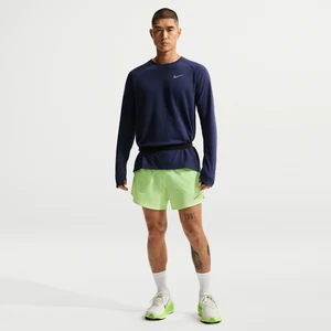 Męskie spodenki do biegania z wszytą bielizną 13 cm Nike Dri-FIT Stride - Zieleń