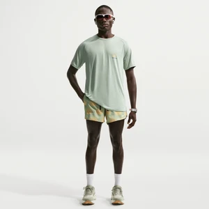 Męskie spodenki do biegania z wszytą bielizną 13 cm Nike Dri-FIT Stride - Zieleń