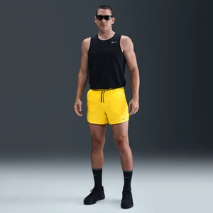 Męskie spodenki do biegania z wszytą bielizną 13 cm Nike Dri-FIT Stride - Żółty