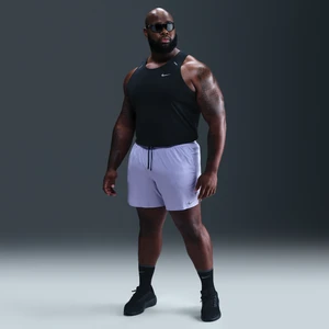 Męskie spodenki do biegania z wszytą bielizną 18 cm Nike Dri-FIT Stride - Fiolet