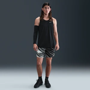 Męskie spodenki do biegania z wszytą bielizną 18 cm Nike Dri-FIT Stride - Szary