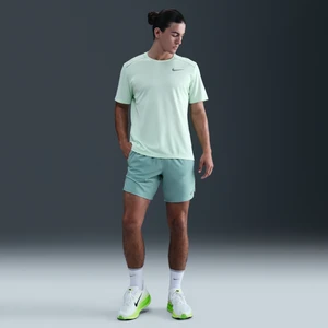 Męskie spodenki do biegania z wszytą bielizną 18 cm Nike Dri-FIT Stride - Zieleń