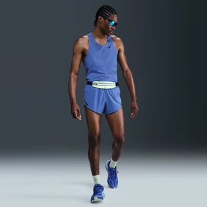 Męskie spodenki do biegania z wszytą bielizną 5 cm Dri-FIT ADV Nike AeroSwift - Niebieski