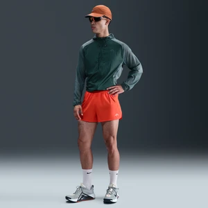 Męskie spodenki do biegania z wszytą bielizną 8 cm Dri-FIT ADV Nike Trailwind - Czerwony