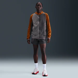 Męskie spodenki do biegania z wszytą bielizną Dri-FIT ADV Nike Second Sunrise 13 cm - Szary