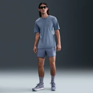 Męskie spodenki do biegania z wszytą bielizną Dri-FIT ADV Nike Trail Second Sunrise 13 cm - Niebieski