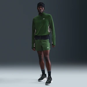 Męskie spodenki do biegania z wszytą bielizną Dri-FIT ADV Nike Trail Second Sunrise 13 cm - Zieleń