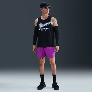 Męskie spodenki do biegania z wszytą bielizną Dri-FIT Nike Challenger 13 cm - Fiolet