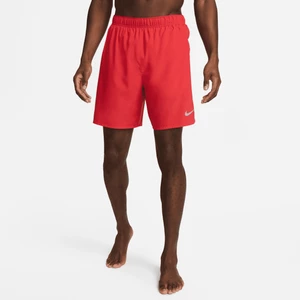 Męskie spodenki do biegania z wszytą bielizną Dri-FIT Nike Challenger 18 cm - Czerwony