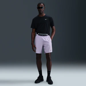 Męskie spodenki do biegania z wszytą bielizną Dri-FIT Nike Challenger 18 cm - Fiolet
