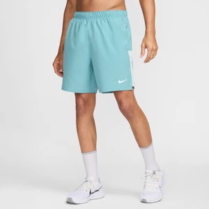 Męskie spodenki do biegania z wszytą bielizną Dri-FIT Nike Challenger 18 cm - Niebieski