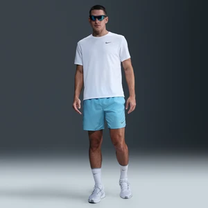 Męskie spodenki do biegania z wszytą bielizną Dri-FIT Nike Challenger 18 cm - Niebieski