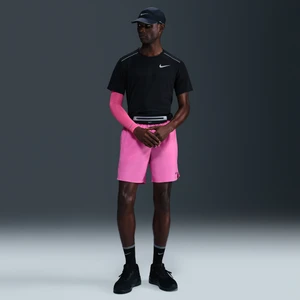 Męskie spodenki do biegania z wszytą bielizną Dri-FIT Nike Challenger 18 cm - Różowy