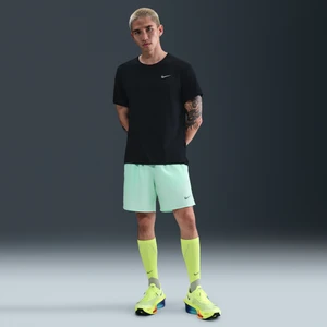 Męskie spodenki do biegania z wszytą bielizną Dri-FIT Nike Challenger 18 cm - Zieleń