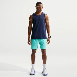 Męskie spodenki do biegania z wszytą bielizną Dri-FIT Nike Challenger 18 cm - Zieleń