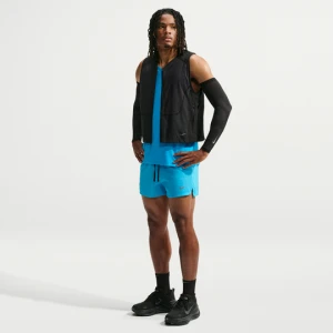 Męskie spodenki do biegania z wszytą bielizną Dri-FIT Nike Fast 8 cm - Niebieski
