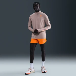 Męskie spodenki do biegania z wszytą bielizną Nike Stride „Eliud Kipchoge“ Dri-FIT 5" - Pomarańczowy