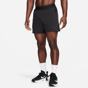 Męskie spodenki do fitnessu bez podszewki 13 cm Dri-FIT Nike Flex Rep - Czerń