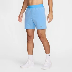 Męskie spodenki do fitnessu bez podszewki 18 cm Dri-FIT Nike Flex Rep 4.0 - Niebieski