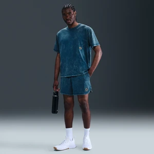 Męskie spodenki do fitnessu Dri-FIT 13 cm Nike Gym Heritage - Niebieski