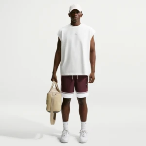 Męskie spodenki do koszykówki 15 cm Dri-FIT Nike Standard Issue - Czerwony