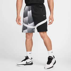 Męskie spodenki do koszykówki 21 cm Dri-FIT Nike Icon - Czerń