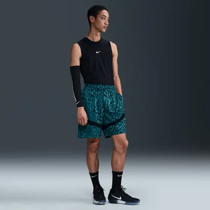 Męskie spodenki do koszykówki 21 cm Dri-FIT Nike Icon - Zieleń
