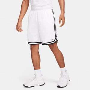 Męskie spodenki do koszykówki Dri-FIT Nike DNA 21 cm - Biel