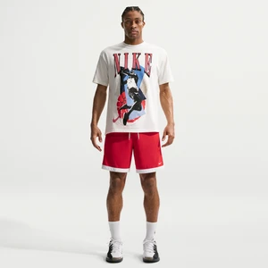 Męskie spodenki do koszykówki Dri-FIT Nike DNA Academy 20 cm - Czerwony