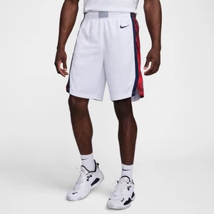 Męskie spodenki do koszykówki Nike USA Limited (wersja domowa) - Biel