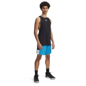 Męskie spodenki do koszykówki Under Armour UA Zone 7\" Short - niebieskie