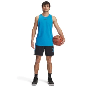 Męskie spodenki do koszykówki Under Armour UA Zone 7\" Woven Short - czarne