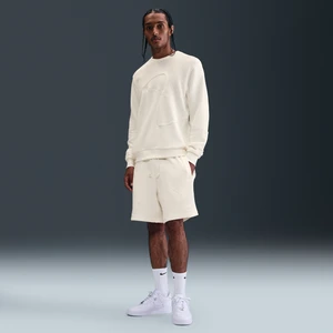 Męskie spodenki do koszykówki z dzianiny 15 cm Giannis Standard Issue - Biel Nike