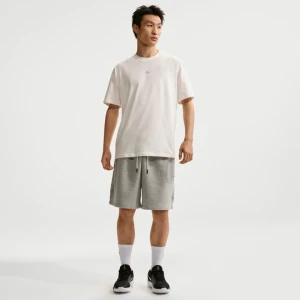 Męskie spodenki do koszykówki z dzianiny dresowej 21 cm Dri-FIT Nike Standard Issue - Szary