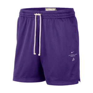 Męskie spodenki do koszykówki z siateczki Dri-FIT 13 cm Los Angeles Lakers Standard Issue - Fiolet Nike