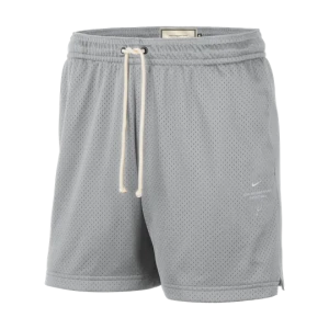 Męskie spodenki do koszykówki z siateczki Dri-FIT 13 cm San Antonio Spurs Standard Issue - Szary Nike