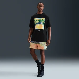 Męskie spodenki do koszykówki z siateczki Nike Dri-FIT 13 cm - Zieleń