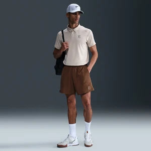 Męskie spodenki do tenisa 15 cm Dri-FIT NikeCourt Advantage - Brązowy