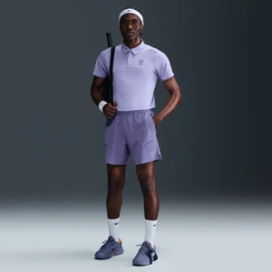 Męskie spodenki do tenisa 15 cm Dri-FIT NikeCourt Advantage - Fiolet