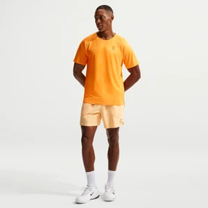 Męskie spodenki do tenisa 15 cm Dri-FIT NikeCourt Advantage - Pomarańczowy