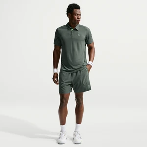Męskie spodenki do tenisa 15 cm Dri-FIT NikeCourt Advantage - Zieleń