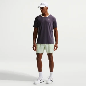 Męskie spodenki do tenisa 15 cm Dri-FIT NikeCourt Advantage - Żółty