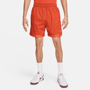 Męskie spodenki do tenisa Dri-FIT NikeCourt Heritage 15 cm - Pomarańczowy