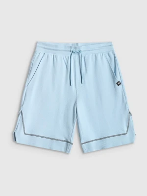 Męskie spodenki dresowe 4F 4FRSS25TSHOM686 - niebieskie