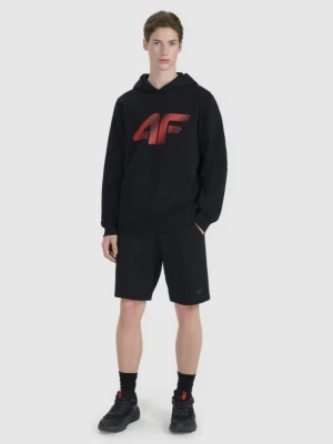 Męskie spodenki dresowe 4F 4FRSS25TSHOM745 - czarne