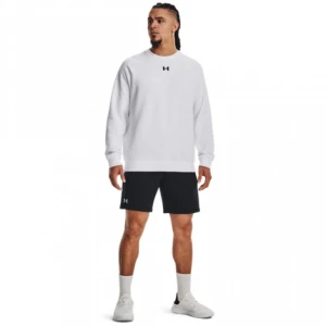 Męskie spodenki dresowe Under Armour UA Rival Fleece Shorts - czarne