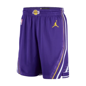 Męskie spodenki Jordan Dri-FIT NBA Los Angeles Lakers Statement Edition Swingman - Fiolet