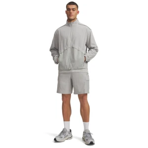 Męskie spodenki materiałowe Under Armour Unstoppable Airvent Sts - szare